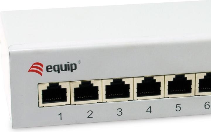 Produktbild equip Patchpanel 8x FTP 1HE Premium