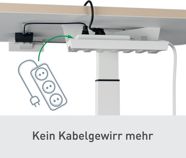 Produktbild Leitz Ergo Compact Workstation Elektrischer höhenverstellbarer Schreibtisch (80 x 60 x 65 cm)