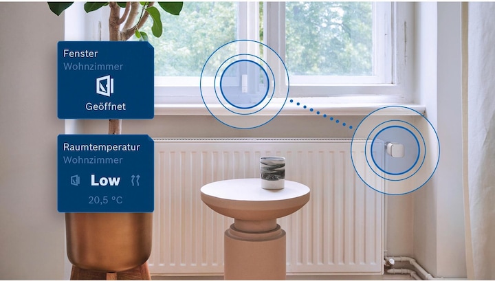 Image du produit Bosch Smart Home Contact de porte/fenêtre II (+M) paquet de 3