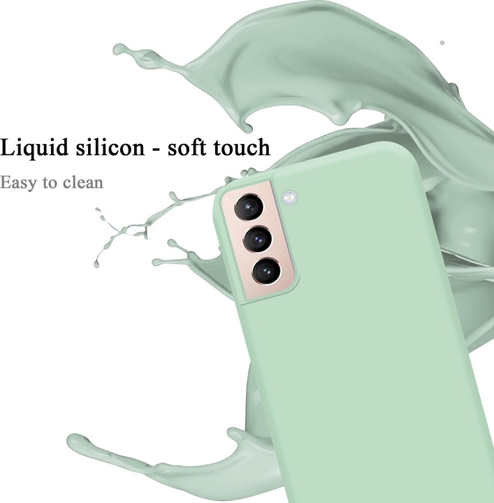 Actual product image Cadorabo TPU Liquid Silicone Case Cover (Samsung Galaxy S21+)