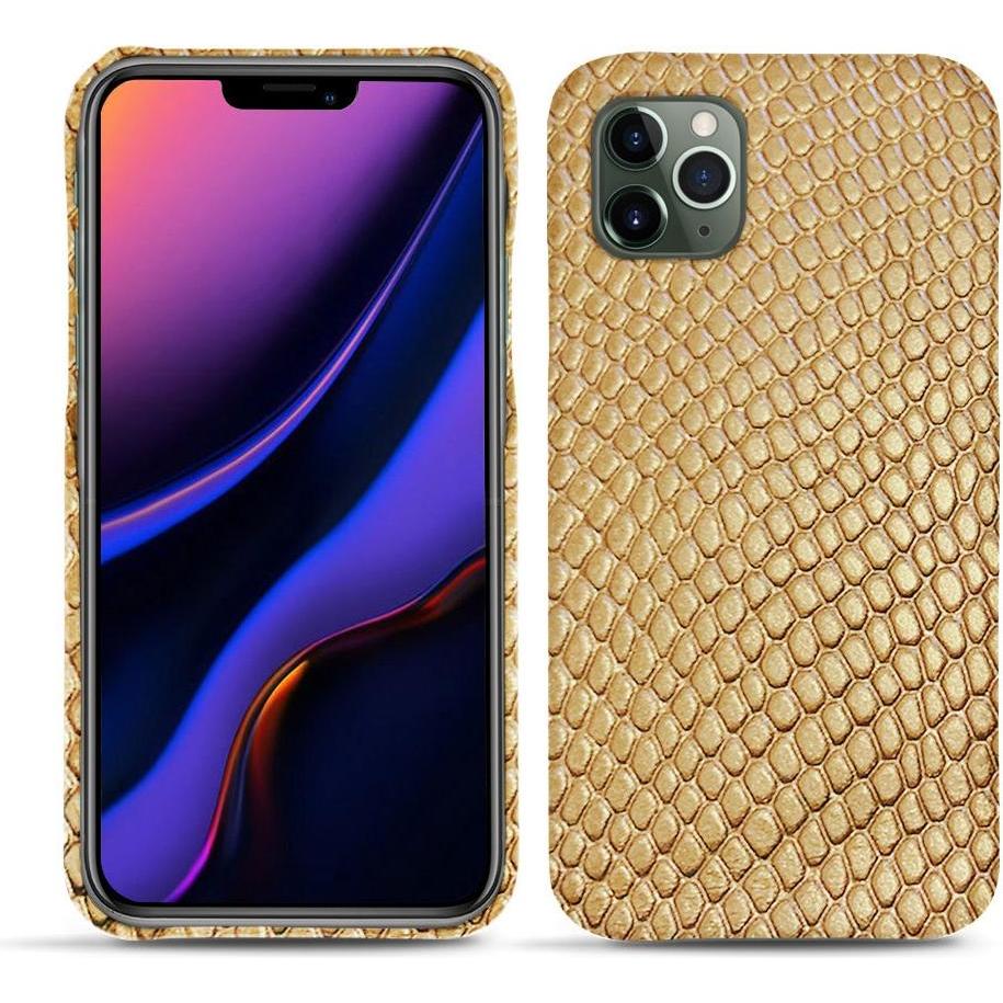 Noreve Lederschutzhülle (Apple iPhone 11 Pro), Smartphone Hülle, Beige