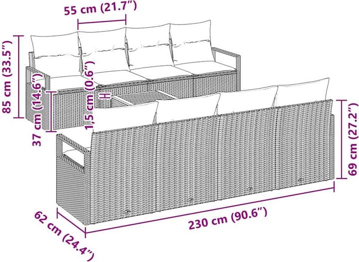 Produktbild vidaXL Rayden