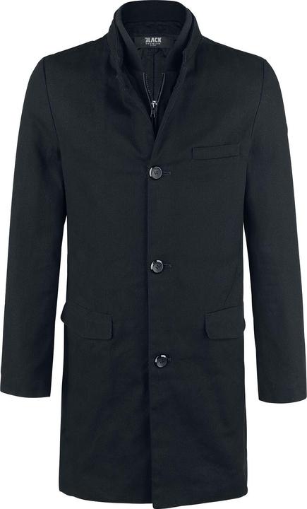 Actual product image Black Premium Coat einreihig