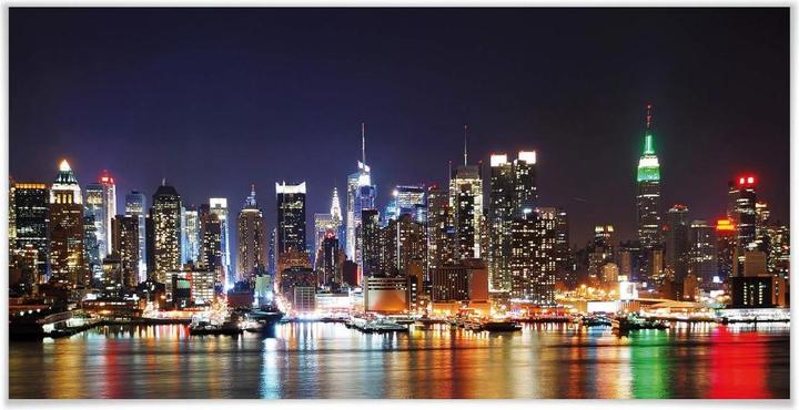 Actual product image Trenddeko New York skyline (80 x 40 cm)