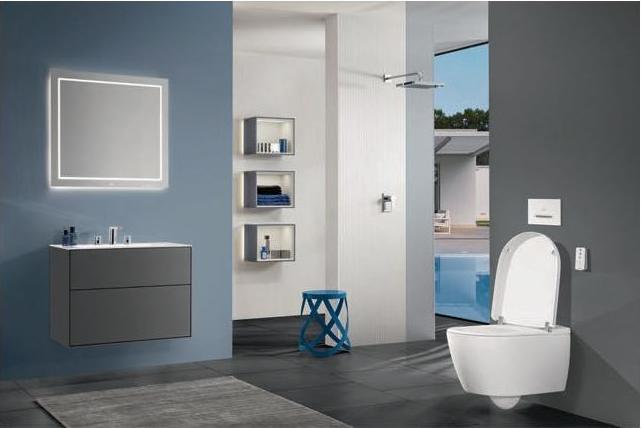 Actual product image Villeroy & Boch V&B Shower tray SQUARO INFINITY square 900x900x40mm anthracite