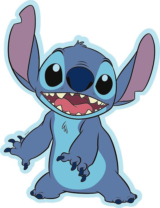 Productafbeelding Trefl Houten Puzzel Speciale Vorm 50 - Lilo & Stitch (50 onderdelen)