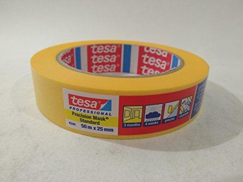 Produktbild tesa 4344 PRECISION STANDARD Malerkrepp für präzises Abdecken (25 mm)