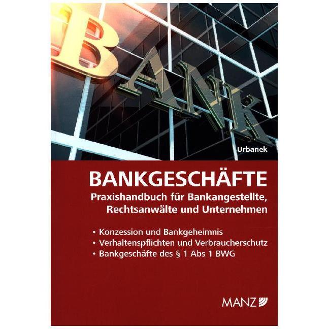Urbanek:Bankgeschäfte, Fachbücher von Christoph Urbanek