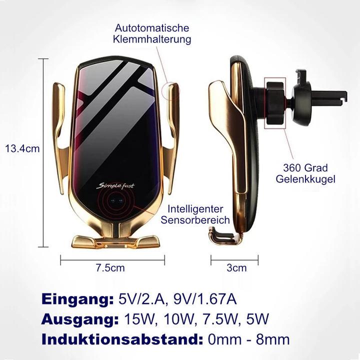 Immagine prodotto Hermex Supporto per smartphone Supporto per telefono cellulare per auto Veicolo Supporto per telefono