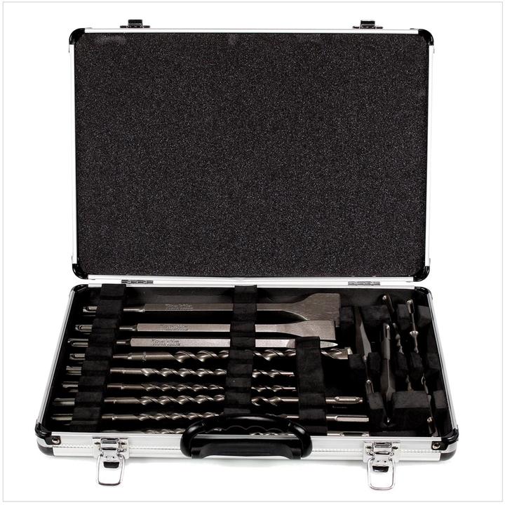 Image du produit Makita 17PC SDS CHISEL&DRILLBIT SET (8 x 160 mm, 6 x 110 mm, 10 x 110 mm, 10 x 160 mm, 7 x 160 mm, 8 x 110 mm, 14 x 260 mm, 5x 110mm)