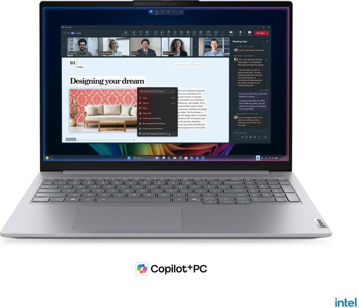 Actual product image Lenovo ThinkBook 16 Gen 9 (16", 512 GB, 16 GB, CH, Intel Core Ultra 5 325)