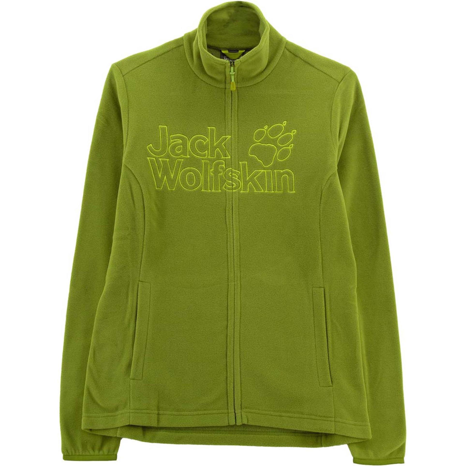 Jack Wolfskin, Damen, Jacke, Zero Waste Fleece Jacke Sweatjacke Pullover (S), Grün, S