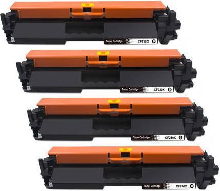 Actual product image Hermex Compatible HP 30X CF230X toner black (FC)