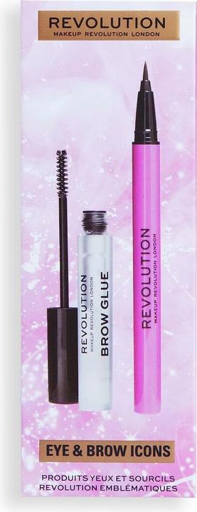 Actual product image Makeup Revolution Eye & Brow Icons Gift Set