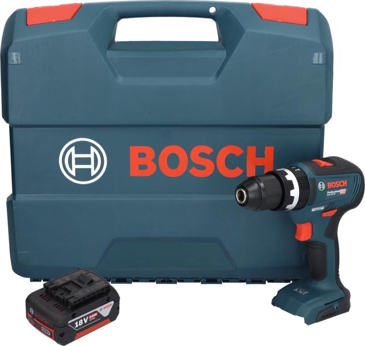 Actual product image Bosch Professional Bosch GSB 18V-55 Professional Battery Impact Drill 18 V 55 Nm Brushless + 1x Battery 5.0 Ah + Koff (Rechargeable battery operated)