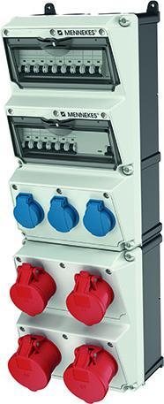 Actual product image Mennekes Socket combination