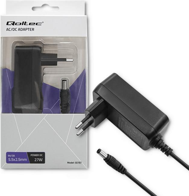 Actual product image Qoltec Plug-in Power Supply