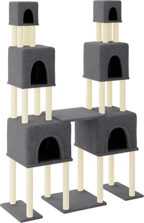 Produktbild vidaXL Kratzbaum (199 cm, Hellgrau)