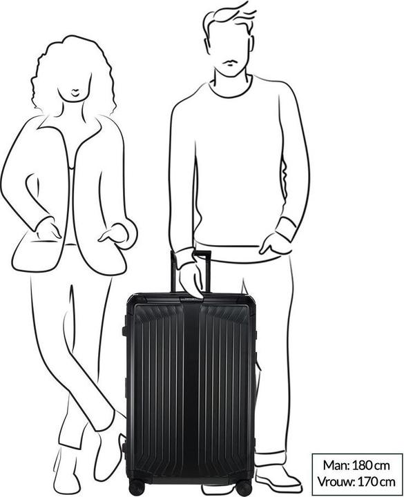 Actual product image Samsonite Lite-Box aluminium (91 l)