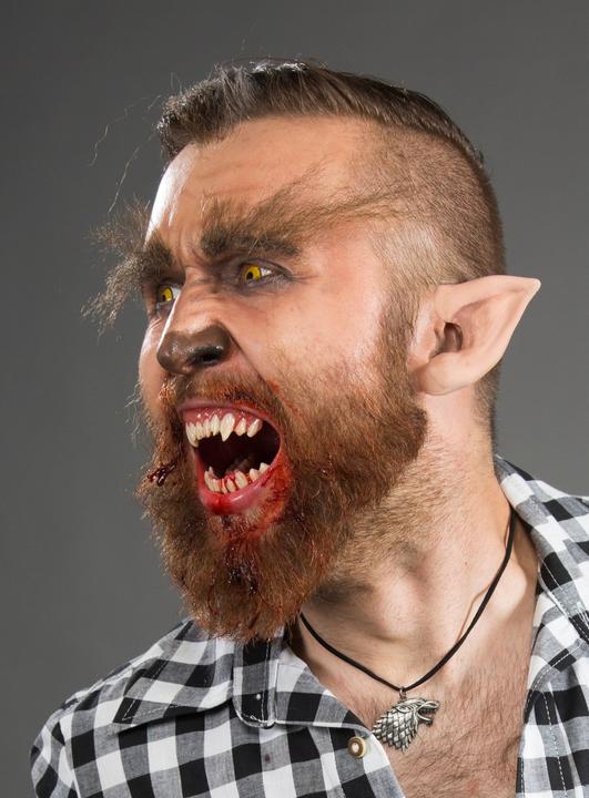 Produktbild Maskworld Make-up Set Hipster Werwolf