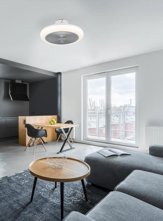 Actual product image EGLO Kostrena Ceiling Fan with Light (47 dB)