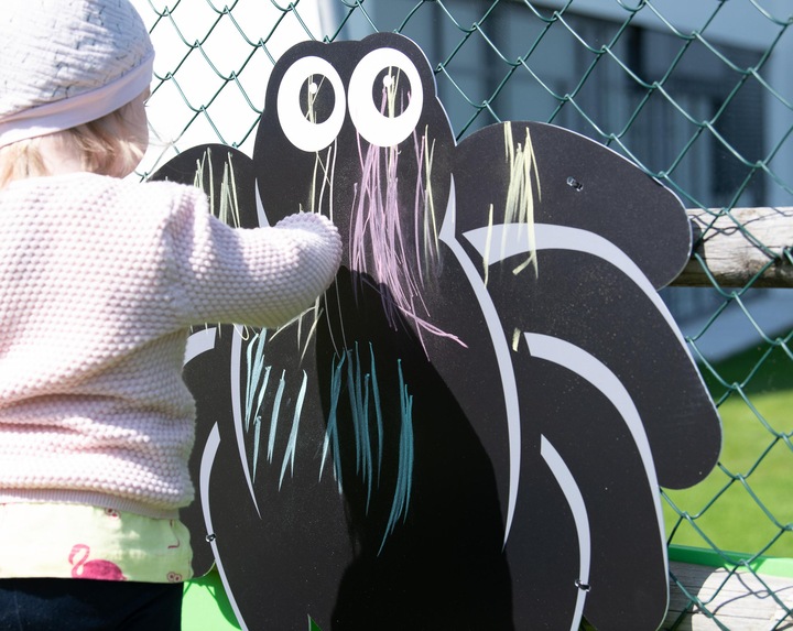 Actual product image TTS Chalkboard Animals Indoor/Outdoor Set of 5