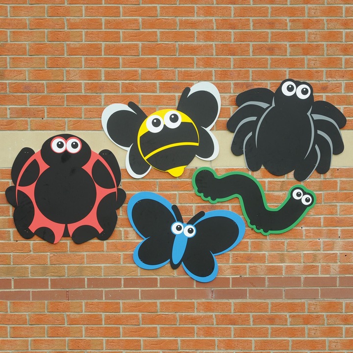 Actual product image TTS Chalkboard Animals Indoor/Outdoor Set of 5