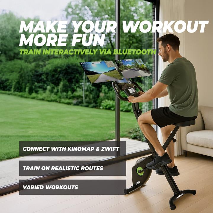 Actual product image Virtufit Folding exercise bike "FB1.0i foldable exercise bike"