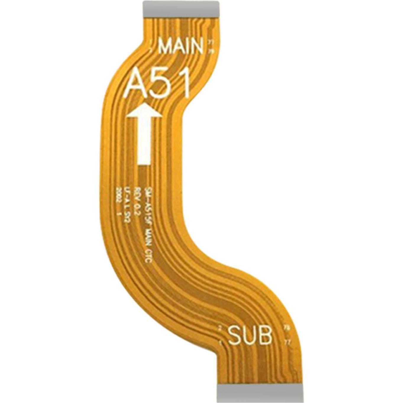 Clappio Samsung Galaxy A51 Motherboard Flexkabel (Galaxy A51), Mobilgerät Ersatzteile, Schwarz