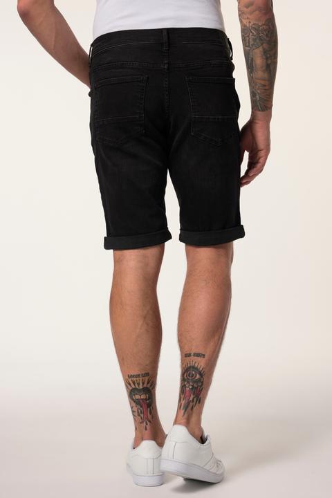 Actual product image JP1880 denim Bermuda shorts FLEXNAMIC®, denim, 5-pocket, destroyed, up to size 72 (62)