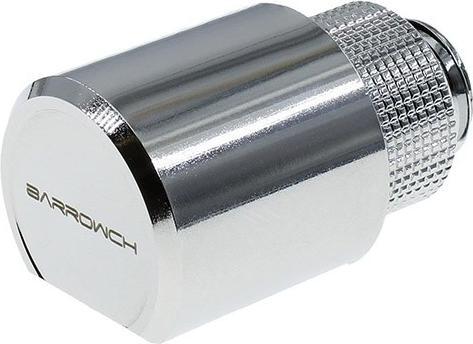Produktbild Barrow Adapter 90 Grad G1/4 Zoll AG auf G1/4 Zoll IG - drehbar, silber