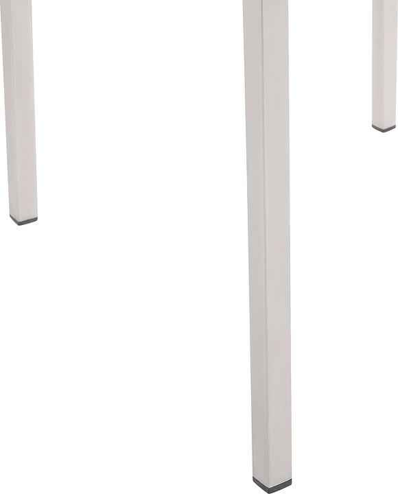 Produktbild Beliani Gartenmöbel Set Naturstein schwarz poliert 180 x 90 cm 6-Sitzer Stühle grau GROSSETO (90 x 180 x 74 cm)