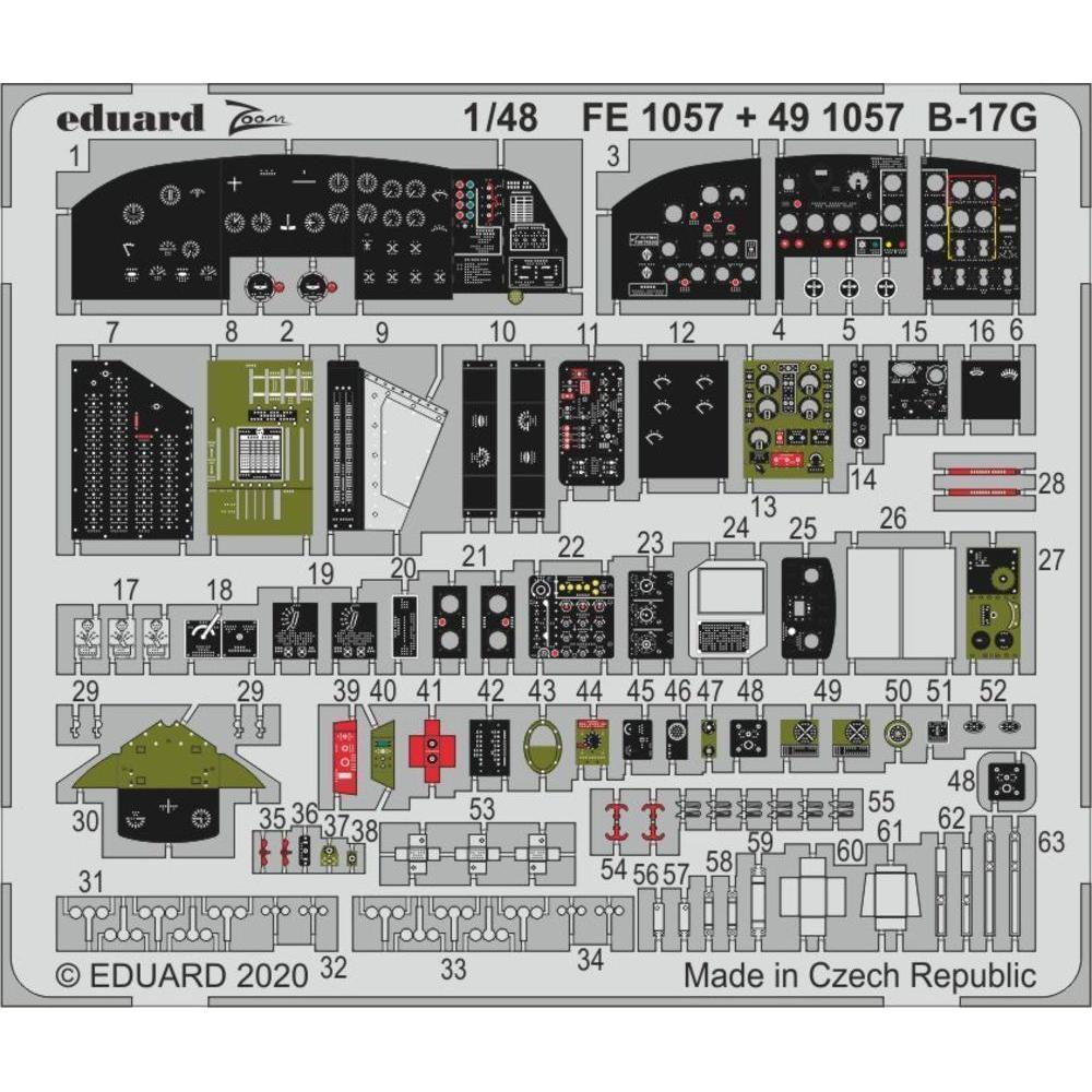 Eduard B-17G for HKM