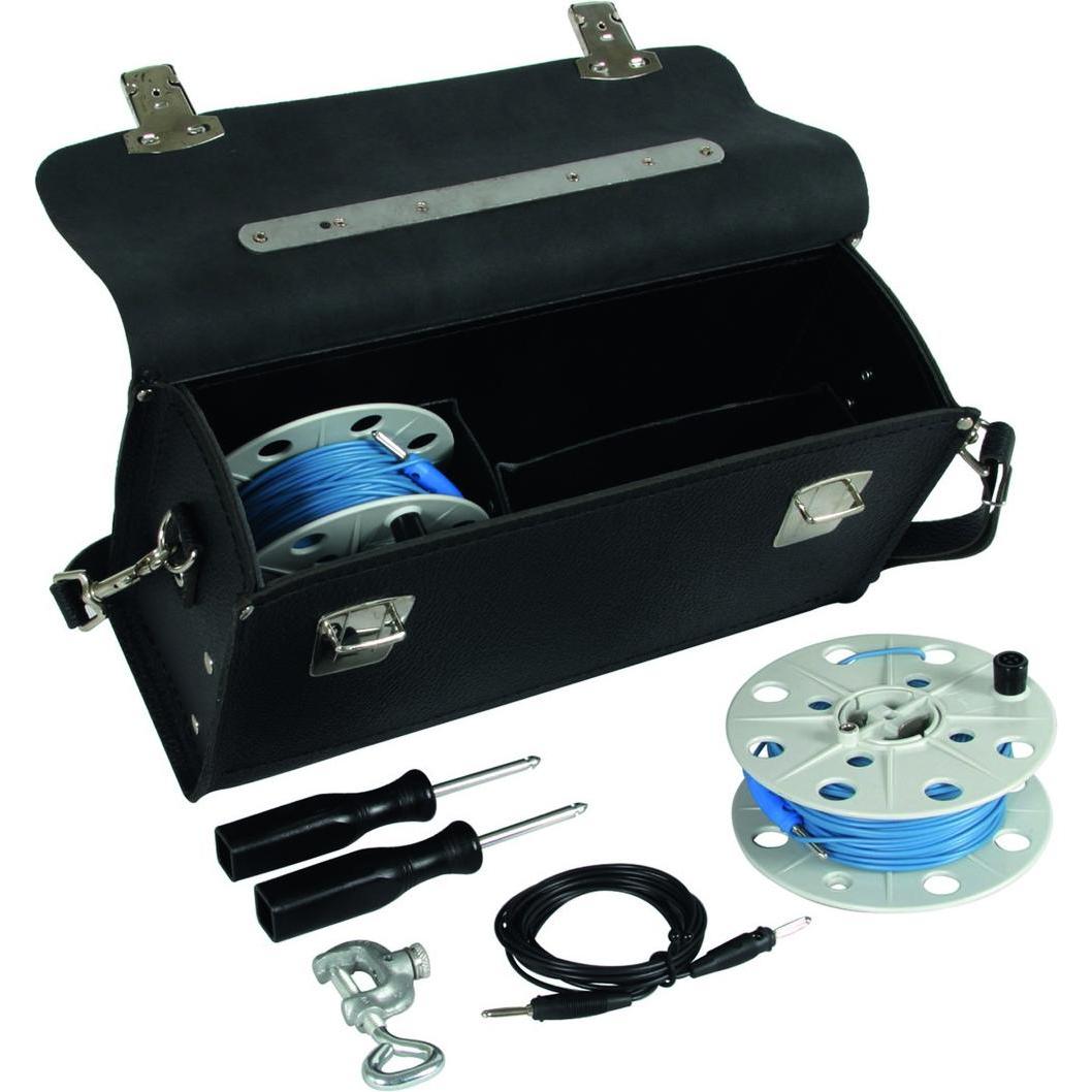 Dehn 582620 Ledertasche fÃ¼r DurchgangsprÃ¼fer EP 4 komplett bestÃ¼ckt, Elektronikzubehör + Gehäuse