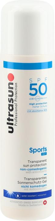 Image du produit Ultrasun Gel pour le sport (Crème solaire, SPF 50, 200 ml, 231 g)