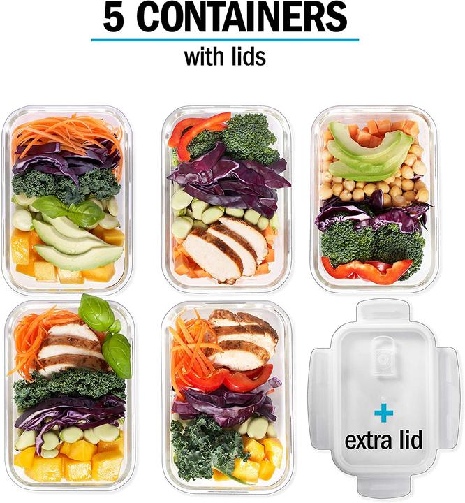 Actual product image Igluu Meal Prep Storage boxes (0.84 l)