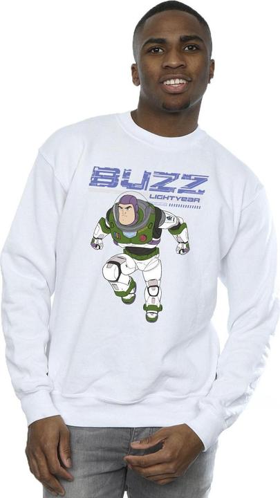 Actual product image Disney Mens Lightyear Buzz Jump To Action Sweatshirt (M)