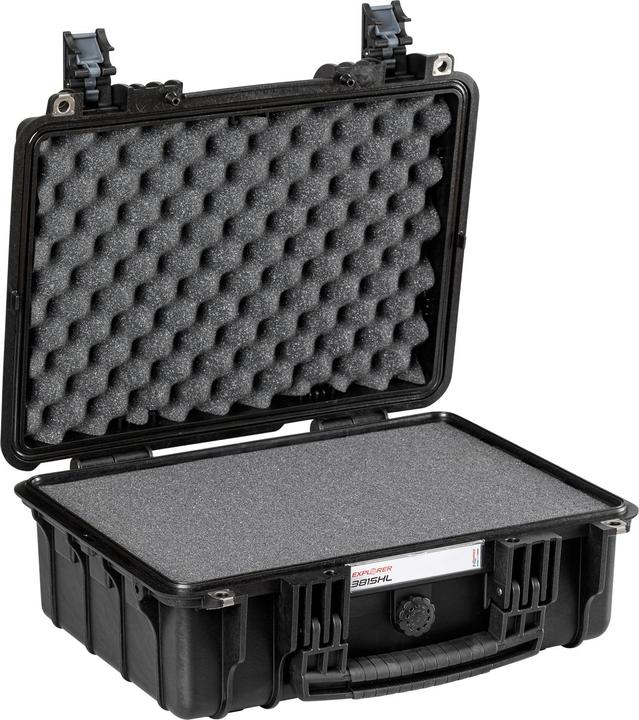 Image du produit Explorer Cases Valise d'extérieur 3815HL.B black with pick & pluck foam (L x H x P) (Mallette photo, 15.90 l)