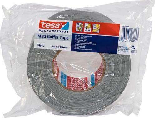 Produktbild tesa Gewebeband matt 80mesh 50:50 silber (50 mm)