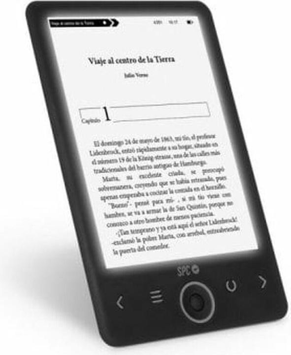 Immagine prodotto SPC E-Book 6 Dickens Light 2 Nero (6", 8 GB, Nero)
