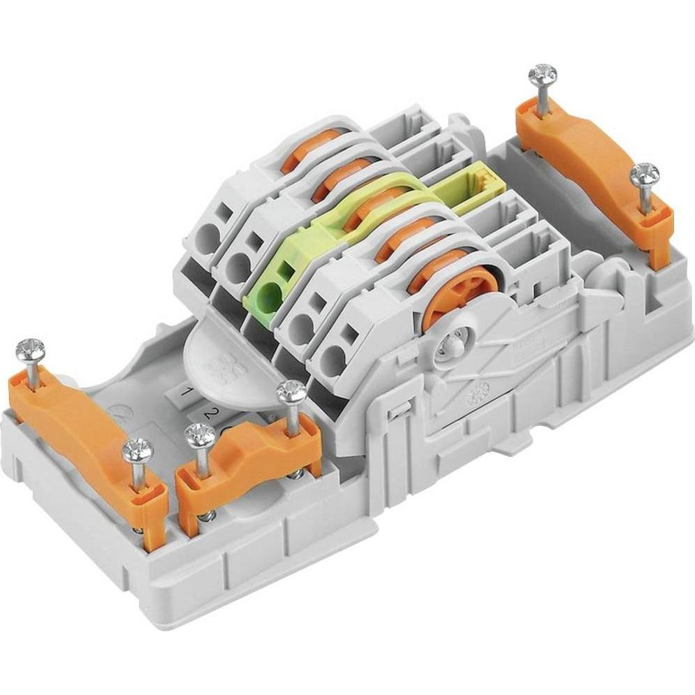 Weidmüller, Materiale installazioni elettriche, Morsettiera di distribuzione dell'alimentazione PT6 DC 1/2/PE/3/4