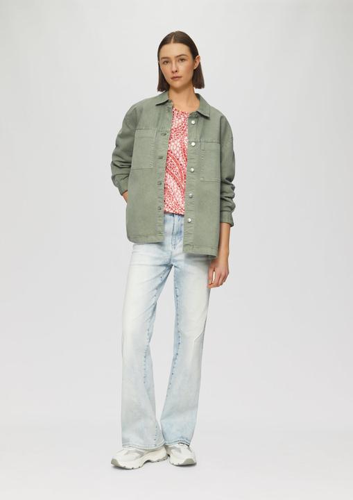 Actual product image S.Oliver Indoor-Jacke Overshirt aus Twill im Relaxed Fit (46)