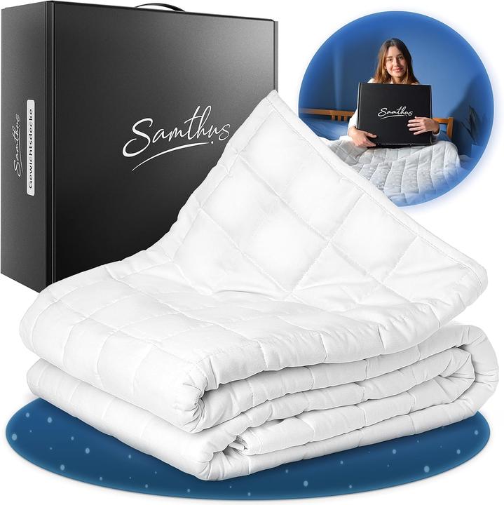 Produktbild Samthus Gewichtsdecke 5kg (5000 g, 135 x 200 cm)