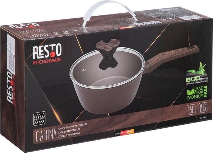 Produktbild Resto SAUCEPAN D16CM 1.5L/93017 (16 cm, Stielkasserolle, Aluminium)
