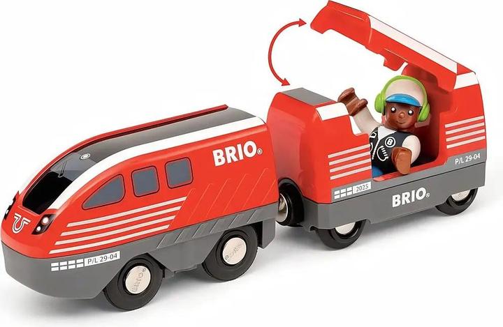 Produktbild Ravensburger BRIO World – 36102 Zugset mit Rückziehmotor | Zugset-Zubehör für Kinder ab 3 Jahren