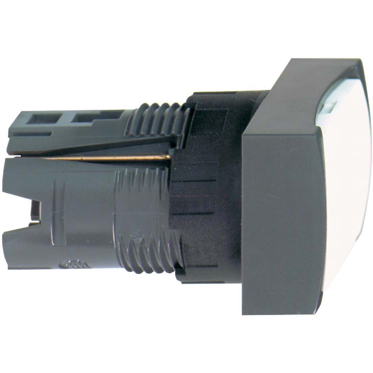 Schneider Electric Taster 16mm Tastkopf weiß, Taster + Schalter, Weiss