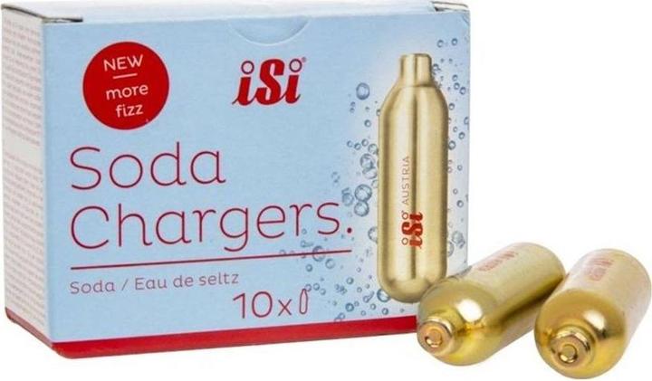 Actual product image ISI Soda Siphon Capsules