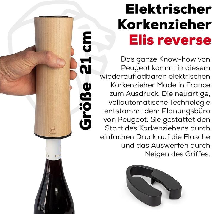 Immagine prodotto Peugeot Elis Reverse (Cavatappi elettrico)