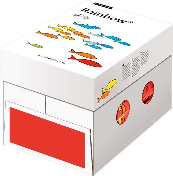 Actual product image Rainbow Copy paper colored A3 (80 g/m², 500 x, A3)