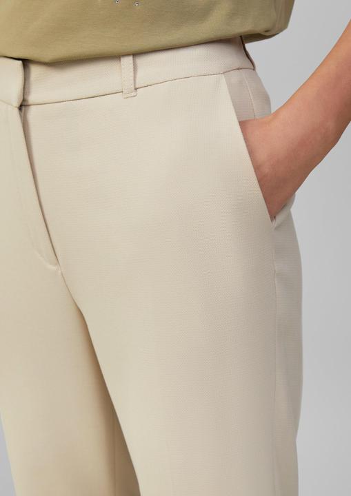 Actual product image S.Oliver Hose Elegante Hose mit Straight Leg aus Waffel-Piqué (46)